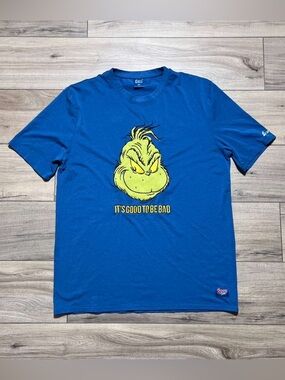 Carnival Cruise Lines Mens The Grinch It’s Good To Be Bad T-Shirt 2XL Blue
